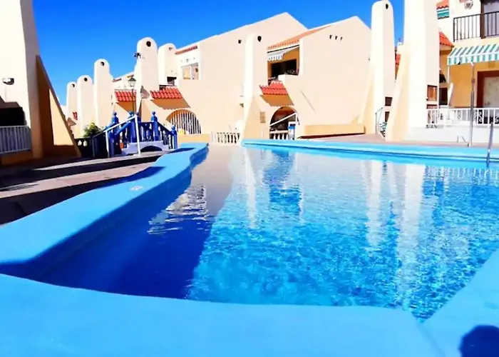 Sunny Pool Patio - 2 Bedrooms 2 Baths * Costa Adeje (Tenerife)
